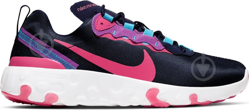 Кроссовки демисезонные Nike RENEELEMENT 55 (GS) CK4081-401 р.40 синие - фото 3