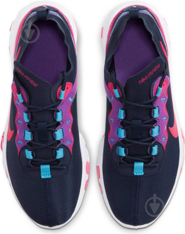 Кроссовки демисезонные Nike RENEELEMENT 55 (GS) CK4081-401 р.40 синие - фото 7