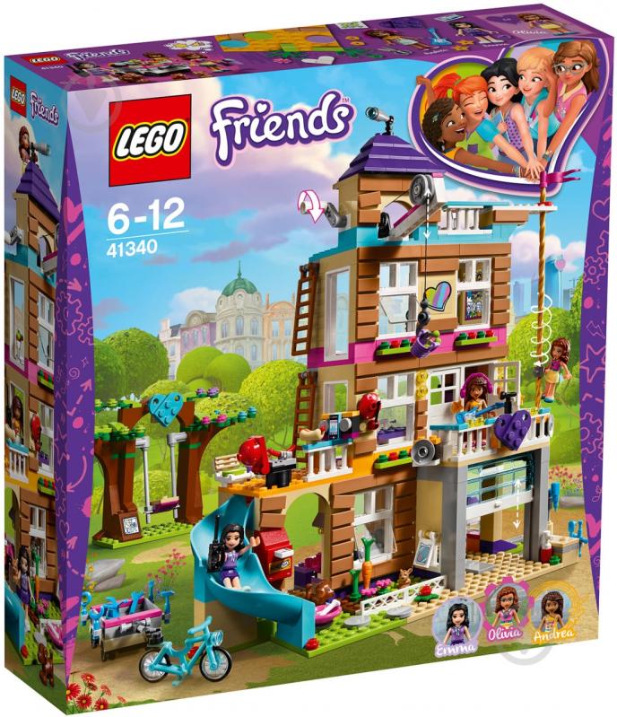 ᐉ Конструктор LEGO Friends Дом дружбы 41340 • Купить в Киеве, Украине ...