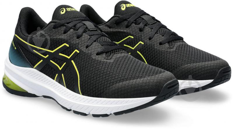 Кросівки для хлопчиків Asics GT-1000 12 GS 1014A296_005 р.35,5 чорні - фото 4