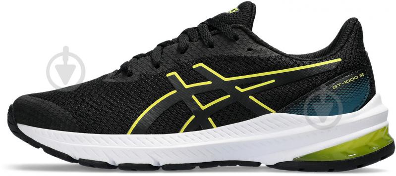 Кросівки для хлопчиків Asics GT-1000 12 GS 1014A296_005 р.36 чорні - фото 3