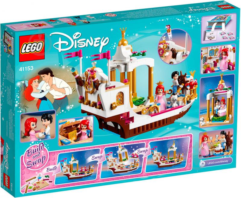 Конструктор LEGO Disney Princess Королевский корабль Ариэль 41153 - фото 5