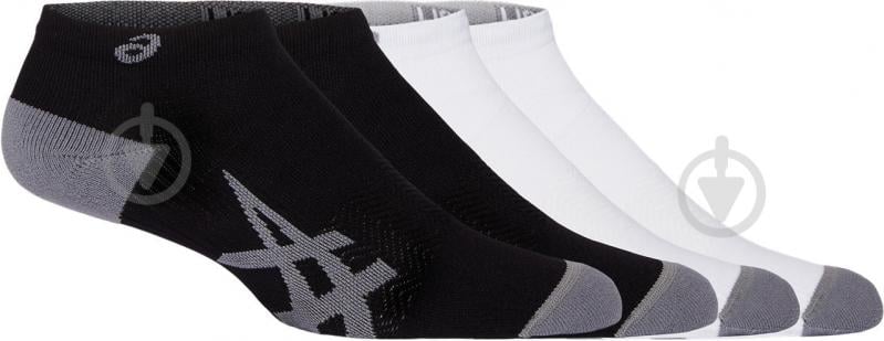 Шкарпетки Asics 2PPK LIGHT RUN ANKLE SOCK 3013A799-100 р.35-38 різнокольоровий 2 пари шт. - фото 4