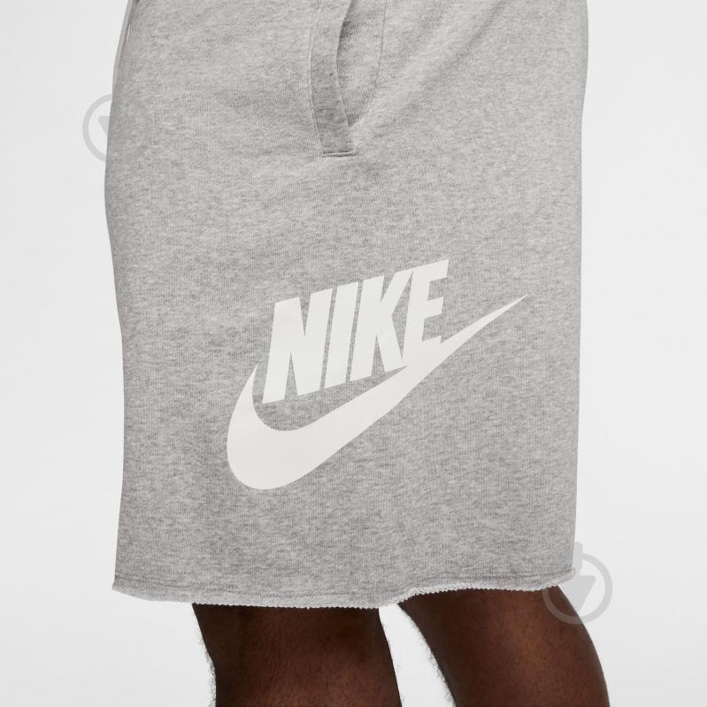 Шорты Nike M NK CLUB ALUMNI FT SHORT FQ4950-063 р. L серый - фото 11 Шорты Nike M NK CLUB ALUMNI FT SHORT FQ4950-063 р. L серый - фото 11
