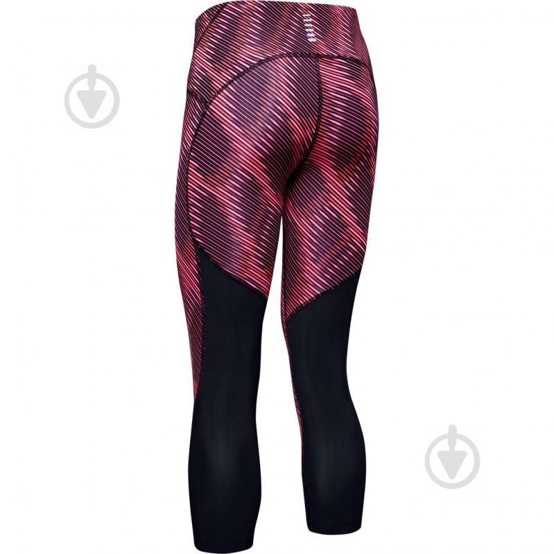 Лосини Under Armour W UA Fly Fast HeatGear Printed Crop 1353511-691 XS рожевий - фото 2