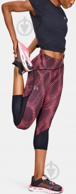 Лосини Under Armour W UA Fly Fast HeatGear Printed Crop 1353511-691 XS рожевий - фото 5