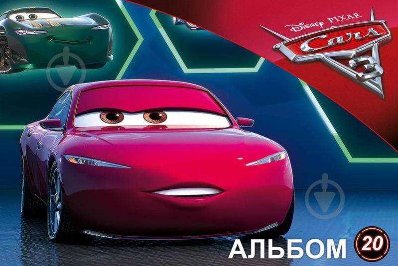 Альбом для малювання Cars № 3 А4 20 аркушів Ц630005У Міцар+ - фото 3