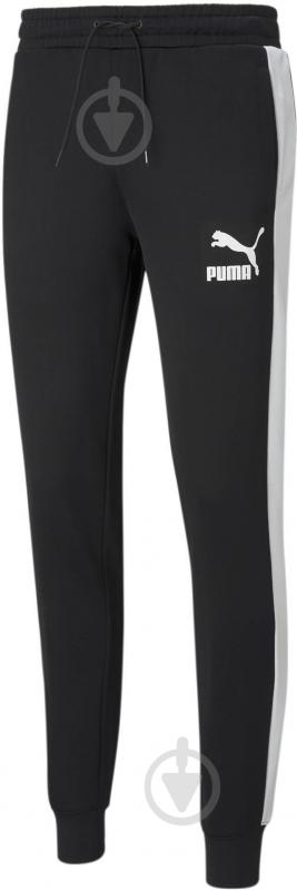 Брюки Puma Iconic T7 Track Pants PT 53009801 р. S черный - фото 1