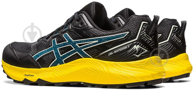 Кросівки чоловічі демісезонні Asics GEL-SONOMA 7 1011B595-020 р.44,5 чорні - фото 5