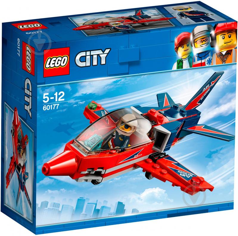 ᐉ Конструктор LEGO City Самолет на авиашоу 60177 • Купить в Киеве ...