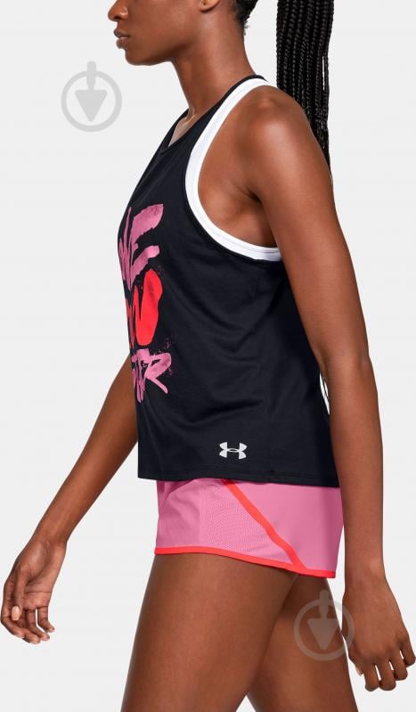 Майка Under Armour UA W Love Run Another Tank 1353660-001 р.M черный - фото 5