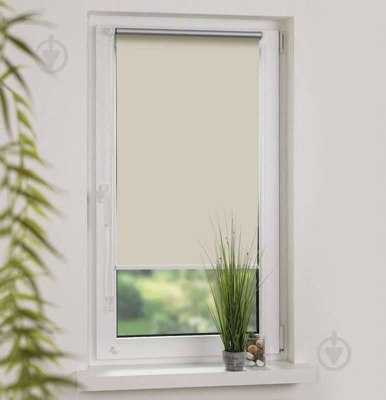 Ролета міні термо (blackout) Rollotex з фіксацією під нахил BOSTON ваніль 61x150 см - фото 2 Ролета міні термо (blackout) Rollotex з фіксацією під нахил BOSTON ваніль 61x150 см - фото 2