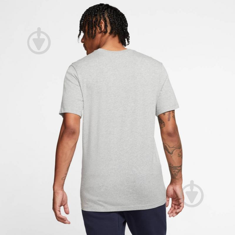 Футболка Nike M NSW SS TEE SWOOSH CK4278-063 р.XL серый - фото 5