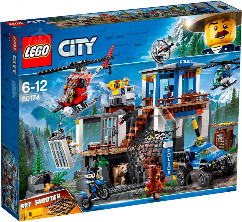 Конструктор LEGO City Штаб-квартира горной полиции 60174 - фото 1