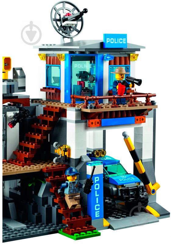 Конструктор LEGO City Штаб-квартира гірської поліції 60174 - фото 4