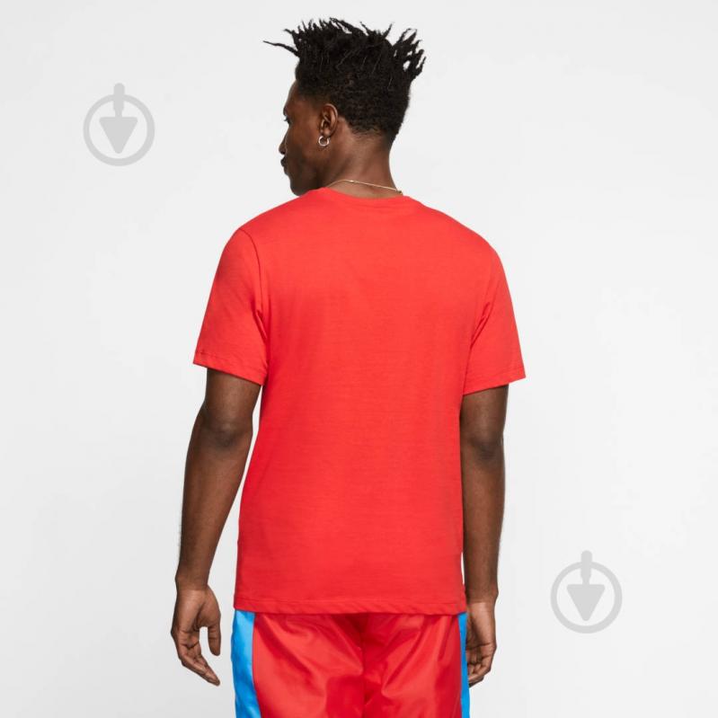 Футболка Nike M NSW SS TEE SWOOSH CK4278-657 р.2XL красный - фото 5