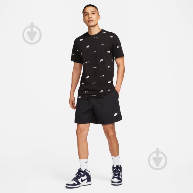 Футболка Nike M NSW TEE CLUB+ AOP FD1279-010 р.3XL чорний - фото 4