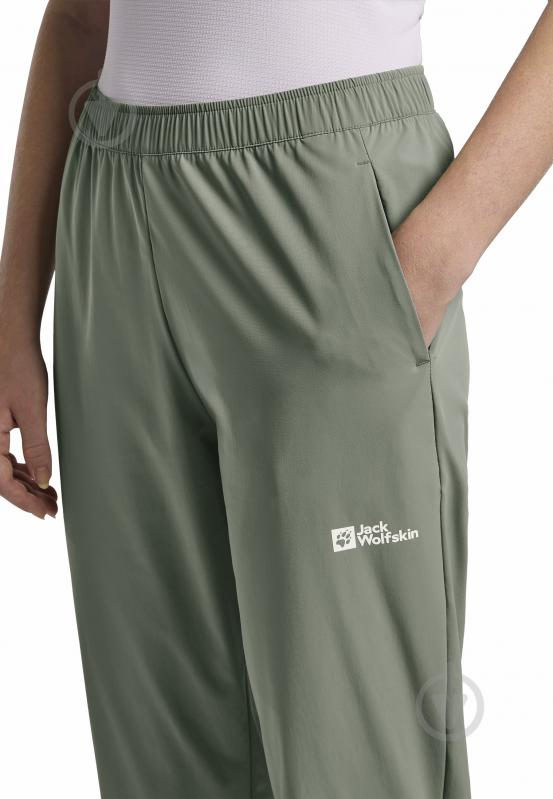 Штани Jack Wolfskin PRELIGHT SWIFT PANT W A63780_4136 р. XS зелений - фото 3