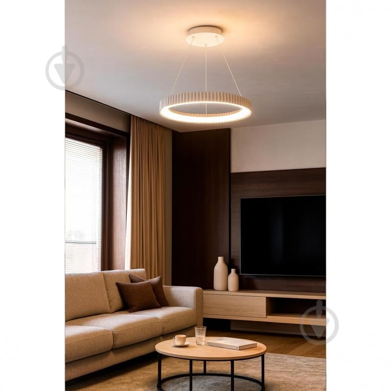 Люстра підвісна LIGHT SET ROMASHKA LED PL-R 50 Вт білий - фото 2