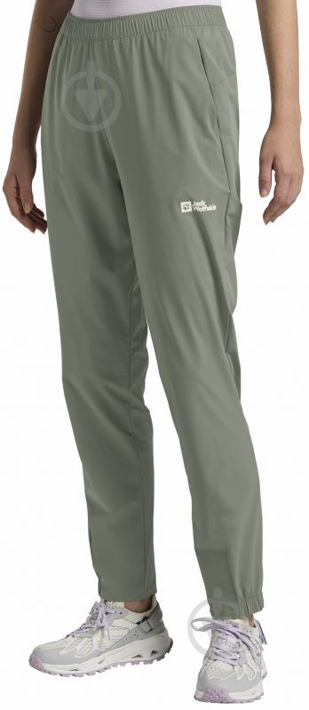 Штани Jack Wolfskin PRELIGHT SWIFT PANT W A63780_4136 р. S зелений - фото 1 Штани Jack Wolfskin PRELIGHT SWIFT PANT W A63780_4136 р. S зелений - фото 1