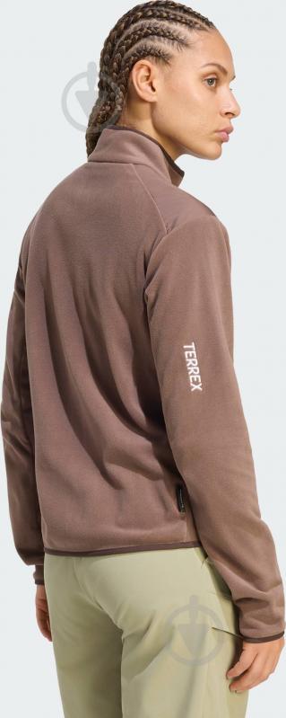 Джемпер Adidas W MT ESS WINDFL KH4645 р.M коричневый - фото 2