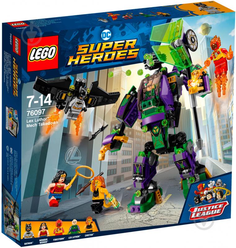 Конструктор LEGO Super Heroes Робоштурм Лекса Лютора 76097 - фото 1