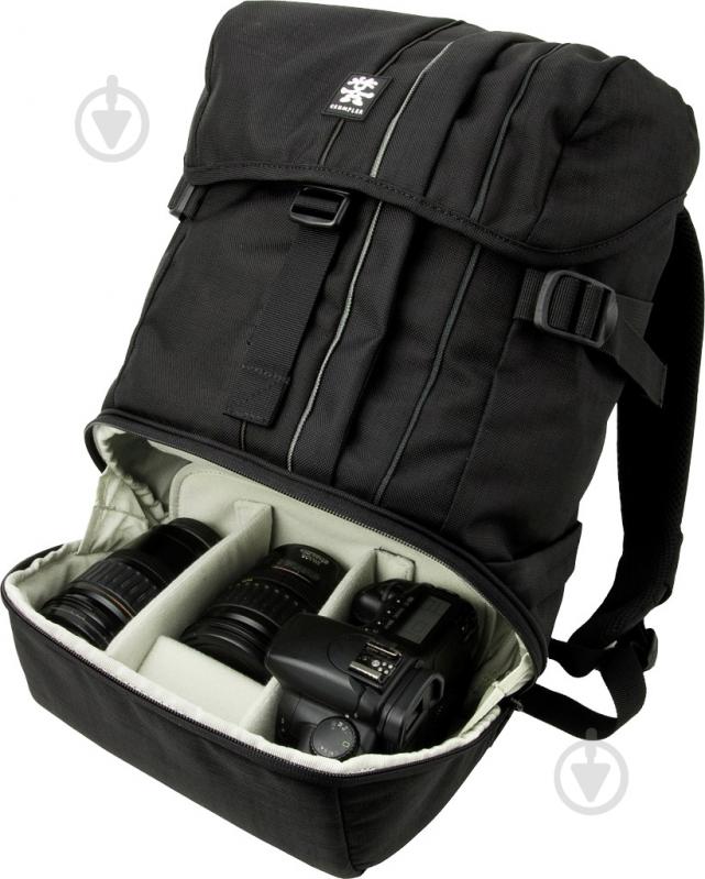 Рюкзак Crumpler Jackpack Half Photo System Backpack black JPHSBP-001 - фото 7