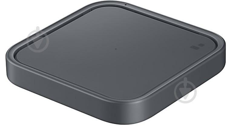 Бездротовий зарядний пристрій Samsung 15W Wireless Charger Pad w/o TA Dark Gray (EP-P2400BBEGEU) - фото 2