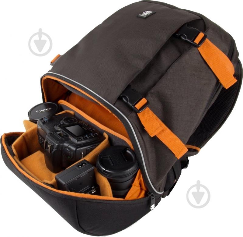 Рюкзак Crumpler Proper Roady Half Photo Backpack black/grey PRYHBP-003 - фото 3