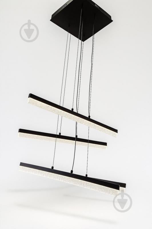 Люстра подвесная LIGHT SET GRIM PL-S 4 черный - фото 2