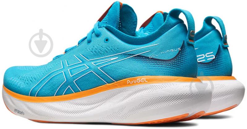 Кроссовки мужские демисезонные Asics GEL-NIMBUS 25 1011B547-400 р.43,5 голубые - фото 5