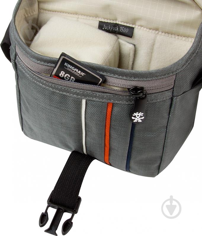 Сумка Crumpler Jackpack 1500 grey JP1500-004 - фото 4 Сумка Crumpler Jackpack 1500 grey JP1500-004 - фото 4