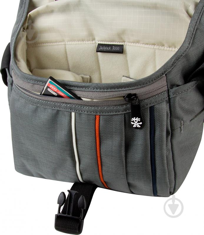 Сумка Crumpler Jackpack 3000 grey JP3000-004 - фото 4 Сумка Crumpler Jackpack 3000 grey JP3000-004 - фото 4