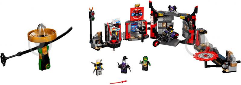 Конструктор LEGO Ninjago Штаб-квартира синів Гармадона 70640 - фото 2