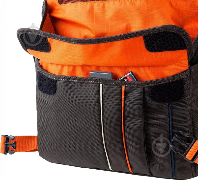 Сумка Crumpler Jackpack 7500 black/grey/orange JP7500-005 - фото 7