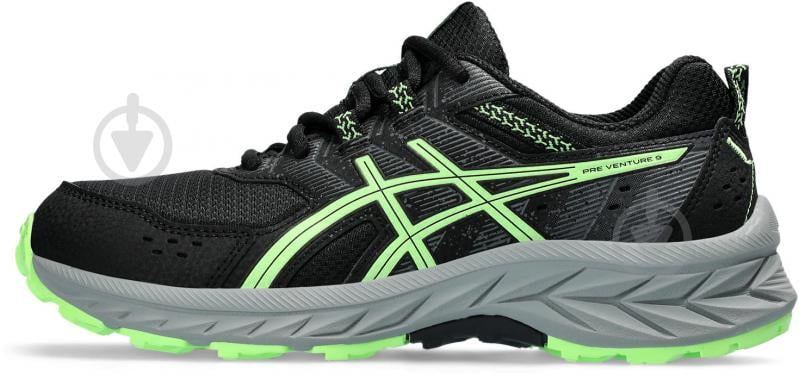 Кроссовки для мальчиков демисезонные Asics PRE VENTURE 9 GS 1014A276_004 р.39 черные - фото 3