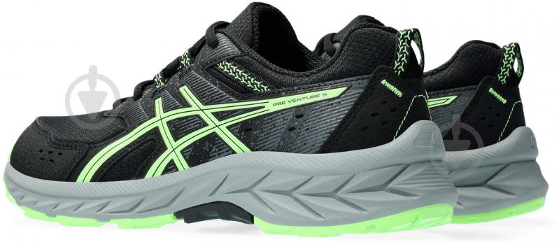 Кроссовки для мальчиков демисезонные Asics PRE VENTURE 9 GS 1014A276_004 р.39 черные - фото 5