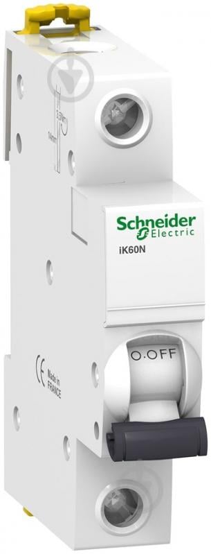 Автоматичний вимикач  Schneider Electric iK60 1P 10 A C A9K24110 - фото 1