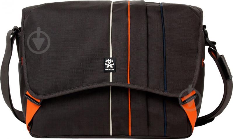 Сумка Crumpler Jackpack 9000 grey/black/orange JP9000-005 - фото 1