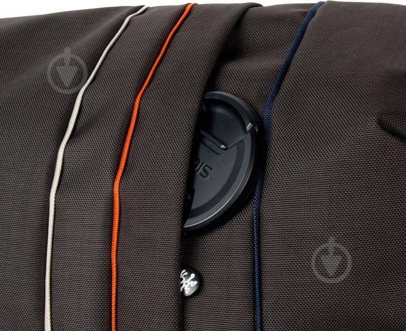 Сумка Crumpler Jackpack 9000 grey/black/orange JP9000-005 - фото 5