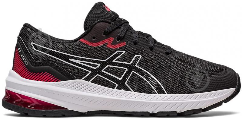 Кроссовки детские демисезонные Asics GT-1000 11 GS 1014A237-008 р.35 черные - фото 1