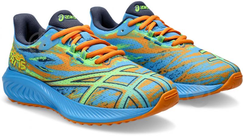 Кроссовки для мальчиков демисезонные Asics GEL-NOOSA TRI 15 GS 1014A311_402 р.38 разноцветные - фото 4