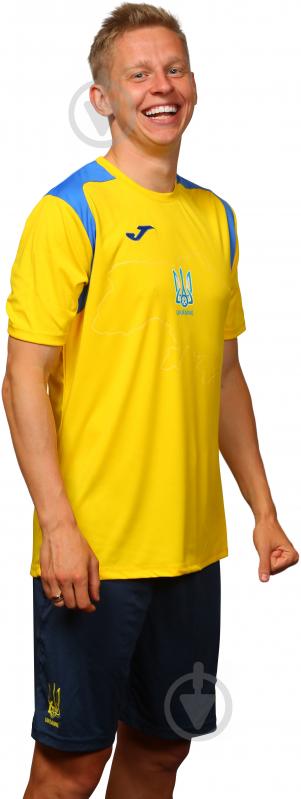 Футболка Joma Ukraine Official Replica T-shirt 101264.907 р.2XL желтый - фото 13