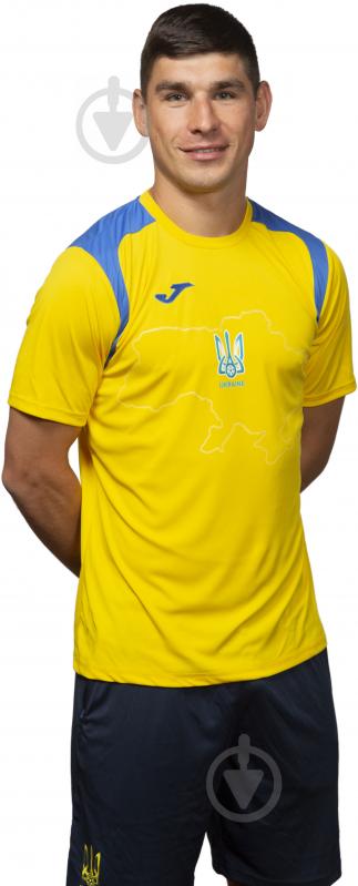 Футболка Joma Ukraine Official Replica T-shirt 101264.907 р.2XL желтый - фото 3