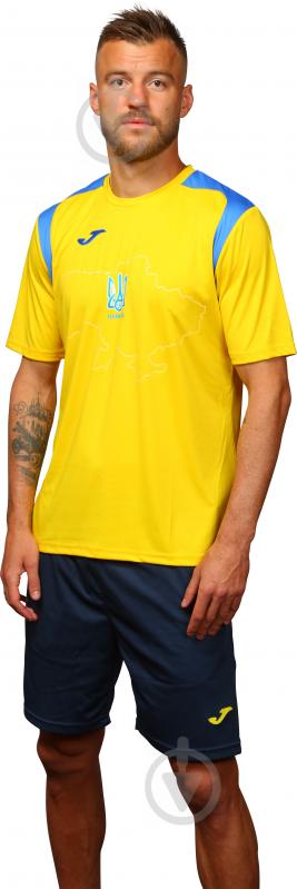 Футболка Joma Ukraine Official Replica T-shirt 101264.907 р.2XL желтый - фото 9