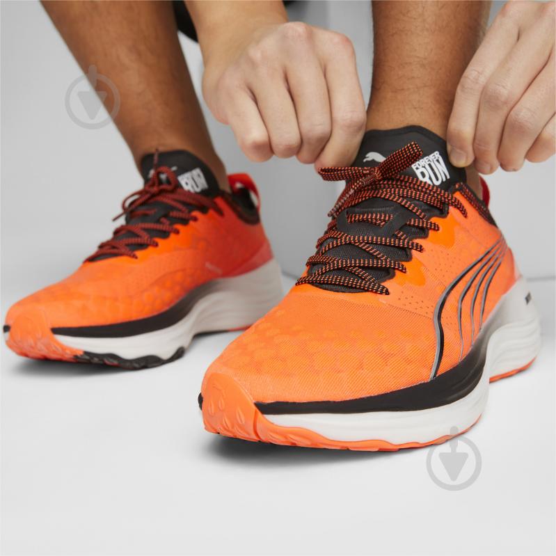 Кроссовки мужские демисезонные Puma FOREVERRUN NITRO 37775706 р.44,5 оранжевые - фото 8