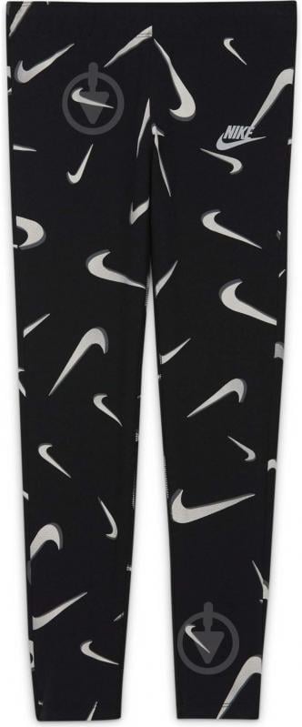 Лосини Nike NSW FAVORITES AOP LEGGING DA1239-010 чорний - фото 1