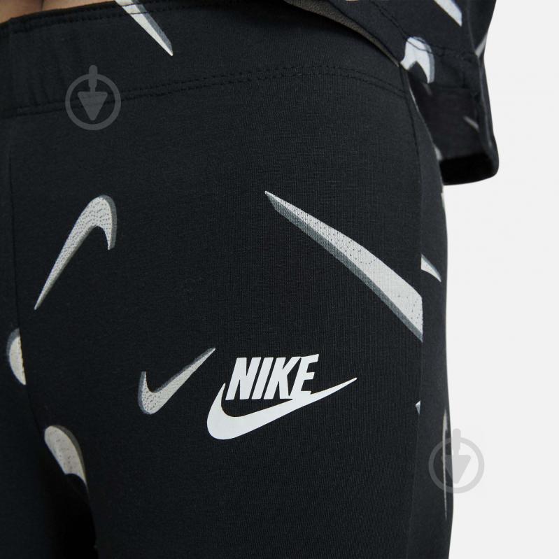 Лосини Nike NSW FAVORITES AOP LEGGING DA1239-010 чорний - фото 4