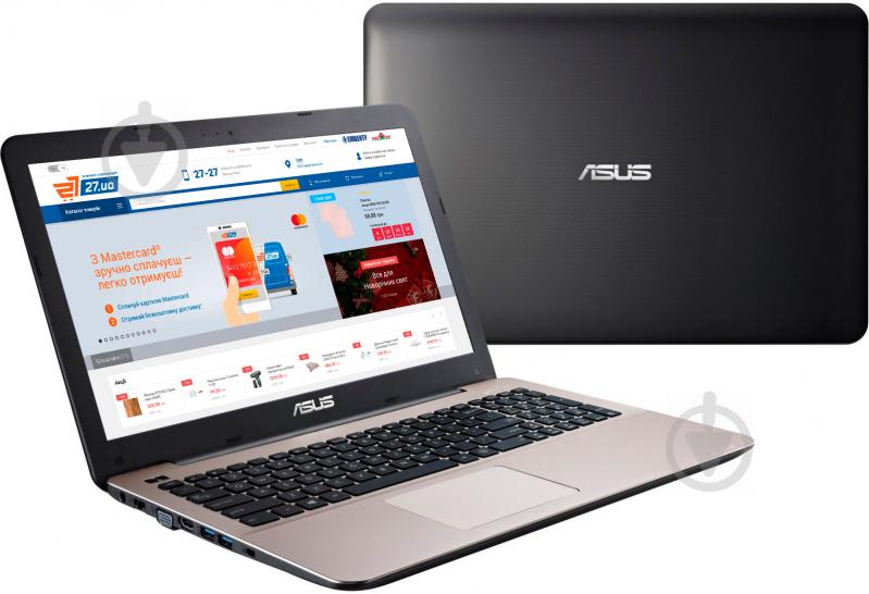 Ноутбук Asus X555UB-DM030D 15,6" (90NB0AQ1-M00300) brown - фото 8