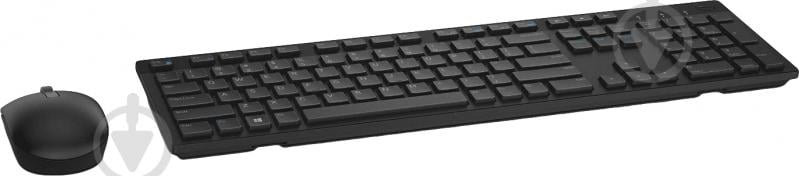 Комплект клавиатура и мышь Dell KM636 Wireless Keyboard and Mouse black (580-ADFN) - фото 2